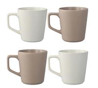 volumoon Tazas de Café, Taza de Cerámica Mate de 500 ml, Taza de Gran Capacidad Reutilizable para Oficina y Hogar, Taza de Té de Cerámica con Asa para Capuchino, Cacao, Bebidas Frías y Calientes