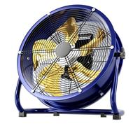 VOLURE ventiladores industriales portátiles, Tamaños múltiples azules de la fan industrial del tambor metal alta velocidad(S)