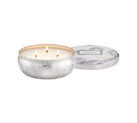 Voluspa Vela aromática Japonica 3-wick Tin 40 horas Orquídea Mokara
