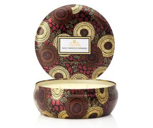 Voluspa Vela perfumada 3-wick in a tin 60h Goji & Tarocco Orange