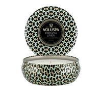 Voluspa Vela perfumada Maison Noir 3-wick Tin 40 horas French Linen