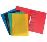 VON Leitz 46791099 - Carpeta archivadora (5 unidades, A4, polipropileno, capacidad para 100 hojas, tapa blanda), multicolor