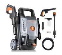 VonHaus, limpiadora a presión de 1600W, máxima presión de 130 bar, caudal de 390 l/h, con 7 accesorios