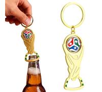 VONJUMA Divertido Abrebotellas de Fútbol Llavero de Fútbol 2026 Abrebotellas Accesorios Regalos para Hombres Regalos de Cerveza para Hombres Llaveros Réplica Accesorios para fanáticos del fútbol