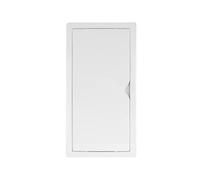 VONLIS Puerta de revisión de 150 x 300 mm, 15 x 30 cm, plástico para paneles de yeso, tapa de mantenimiento, color blanco