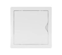 VONLIS Tapa de revisión, 150 x 150 mm, puerta de revisión, 15 x 15 cm, plástico, yeso, color blanco