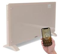 VONROC Calefactor Convector 2500 con Control Inteligente WiFi Beige