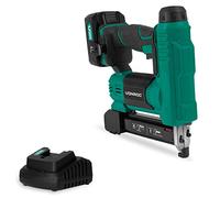 VONROC Grapadora/Clavadora - VPower 20V - Incluye 1000 grapas y 1000 clavos - Batería de 4.0Ah y cargador rápido