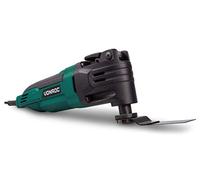VONROC Multiherramienta oscilante 300W - Sistema de cambio rápido, velocidad variable, con accesorios y una bolsa para guardar la herramienta