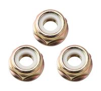 VooGenzek 3 Piezas M10x1.25mm Tuerca de la Cuchilla de la Rosca Izquierda, Tuerca de la Cuchilla de la Recortadora, Para Cortadora de Cepillo Y Máquina de Riego