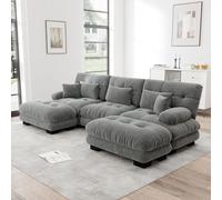 Vopese Sofá de Diseño Elegante y Vintage - Confort Total y Soporte para la Cabeza, para un Estilo Único en tu Sala