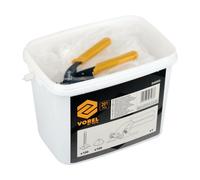 Vorel 04680 - alicate de alta calidad, 201 piezas, ideal para trabajos