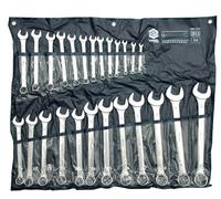 Vorel 51715 - llaves combinadas 25pcs crv bolsa 6-32mm
