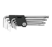 Vorel Juego de llaves hexagonales con bola 56475 – Set 9 piezas 2.5-10 mm CRV
