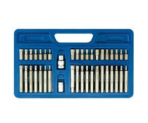 Vorel 66410 - el bit destornillador hexagonal, caso torx, 40pcs spline