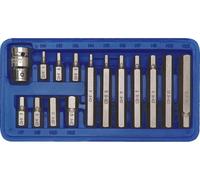 Vorel Destornillador hexagonal 66720 – Conjunto de bits H4–H12, 15 piezas