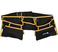 Vorel cinturón de herramientas, con bolsas cosidas, ideal para organi