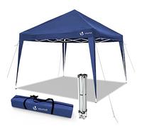 VOUNOT® Carpa Plegable Gazebo 3x3m con Bolsas de Arena, Cenador Pabellón de Jardín Pop Up para Camping, Fiestas, Exterior, Azul