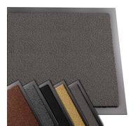 VOUNOT® Felpudo Entrada casa, Alfombra Exterior para Puerta, Impermeable Antideslizante Lavable, Alfombra para Interior y Exterior, 40x60cm, Antracita