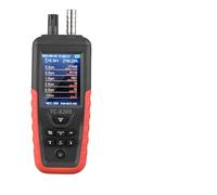 Vroomoto Contador de Partículas Monitor de Calidad del Aire Contador Partículas Polvo Pantalla a Color TFT 3,2 Pulgadas Registro Datos PM2.5 PM10 Temperatura Humedad con (TC-8200)