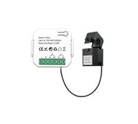 Vroomoto Medidor de Energía Monitor de Generación y Uso Electricidad Medidor Flujo Energía Bidireccional WiFi Inteligente Control Aplicación Monitoreo en (1CT)