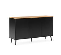 VS Venta-Stock Aparador Desi 3 puertas color Negro