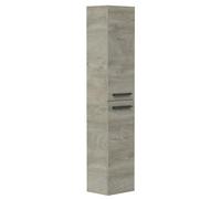 VS Venta-Stock Columna Alise 2p Color Alaska | Mueble de Baño con Tableros Regulables