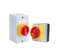 VSPPJYFG 1 Interruptor aislador de Caja Serie YMD11-C, 25 A, 32 A, 3/4 Pines, selector de Leva rotativo.(B Type,25A-4P 8TERMIANLS)