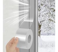 vsshe Cinta Aislante Termica para Ventanas y Puertas 30mmX10m, Aislamiento Térmico Autoadhesivo de burletes para puertas, sin residuos, para burletes de puertas, techos, invernaderos, garajes