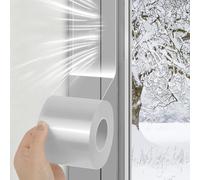 vsshe Cinta Aislante Termica para Ventanas y Puertas 70mmX10m, Aislamiento Térmico Autoadhesivo de burletes para puertas, sin residuos, para burletes de puertas, techos, invernaderos, garajes