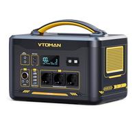 VTOMAN Jump 2200 Estación de Energía Portátil, 2200W 1548Wh Generador Solar con LFP Batería, 3 Salidas CC de y 3 CA de 2200W (Pico 4400W), Capacidad Ampliable a 3096Wh para Acampadas y Emergencias