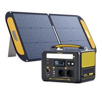 VTOMAN Jump 600X Estación de Energía Portátil con Panel Solar de 110W | 600W LiFePO4 Generador Solar (Pico 1200W), 299Wh Capacidad Ampliable a 939Wh, LED, Fiestas al Exterior, Acampada, Emergencias