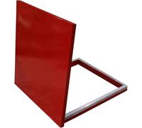 VUIKLCty Cubierta de Salida de sótano, Cubierta de claraboya de ático, con 2 amortiguadores de Gas, Cubierta de trampilla de Techo Externa for Proteger del Viento y la Lluvia.(70 * 70cm)