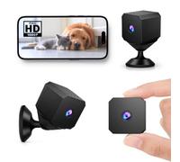 Vutlace Cámara espía 5G WiFi cámara oculta, cámara de seguridad interior 2K HD con