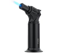 VVAY Soplete de Cocina, Mechero Jet Flame de Gas Recargable - Sin Gas Incluido