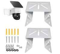 VVHOOY Soporte de cámara de esquina de acero inoxidable para cámara PTZ, para lograr un rango de visión más amplio de 270°, soporte de esquina de pared exterior compatible con eufy Security SoloCam