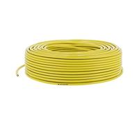 Vvikizy Cable Eléctrico de Aluminio Cable Redondo de 7 Núcleos de 100 M, Transmisión de Energía Eficiente para Uso Doméstico, Clasificación AC300V, Revestido de PVC