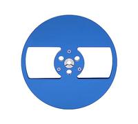 Vvikizy Carrete de Cinta Vacío de 7 Pulgadas en Aleación de Aluminio para | Compatible con Cinta de 1/4 Pulgada, Diseño Resistente Al Viento de 2 Orificios, Adecuado para Plataformas de Carrete a