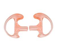 Vvikizy Inserto de Oreja de Repuesto de Silicona Rosa para Kits de Audio de Tubo de Bobina, Molde de Oreja de Radio Bidireccional con Sonido Ambiental (Tamaño pequeño)