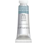 W&N Acuarela Profesional Tubo 14ml - Ceniza de Ultramar - Pintura para acuarela, Colores vivos, Alto brillo y luminosidad, no se decolora