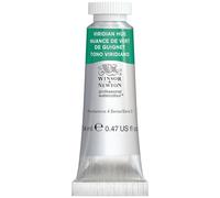 W&N Acuarela Profesional Tubo 14ml - Tono Viridiano - Pintura para acuarela, Colores vivos, Alto brillo y luminosidad, no se decolora