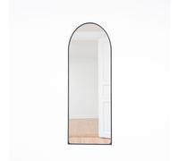 Wabi Home Busu | Espejo Vestidor Ovalado Negro Ancho: 54 cm; Fondo: 2 cm; Alto: 150 cm