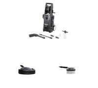 WAGNER 3-in-1 Home Bundle: Hidrolimpiadora Aquastorm Premium + Limpia Grandes Superficies + Cepillo rotativo - Limpieza Potente en Toda la casa, el jardín, terrazas, Caminos y tarimas de Madera