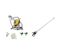 Wagner Control Pro 250 M - Sistema Airless baja presión + Tubo de extensión para pistola de pulverización, para paredes altas y suelos