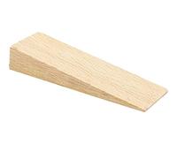 WAGNER design yourself Cuña para Puerta HAYA, Juego de 4 Tope de Puerta - 70 x 22 x 12 mm, Madera de Haya Maciza, Protege Puerta y Pared - 15690004