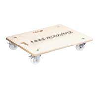 WAGNER Plataforma de Carga MM 1116-59 x 49 cm - Ideal para Electrodomésticos y Muebles, 250 kg de Capacidad de Carga, 2 Asas de Transporte, muy Móvil, 20 1116 01, Certificado FSC - C010592