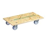 WAGNER Plataforma de Carga MM 1173 - 57,5 x 30 cm - Ideal para Equipos Y Cajas muy Cargadas, 250 Kg de Capacidad de Carga, Mejor Movilidad, CO2-Neutral y Estable - 20117301