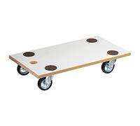 WAGNER Plataforma de Carga MM 1316 - 57,5 x 30 cm - Ruedas de goma, Antideslizante, Revestimiento Especial, 250 kg de Capacidad de Carga, Fácil de Limpiar, Resistente y Robusto - 20131601