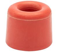 WAGNER Tope para la Puerta para el Suelo, Protector de Pared - VULCANO - Retro -Ø 30 x 24 mm, Goma Maciza de Alta Calidad, Rojo, para Atornillar - 15205121