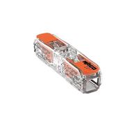 Wago 221-2411 Conector de paso con palanca para todos los tipos de conductores máx. 4mm² (20 uds.)